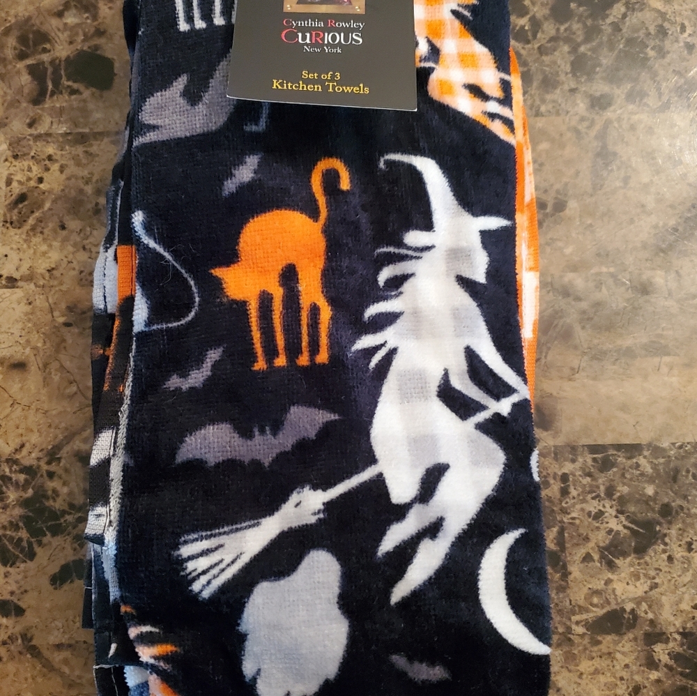 Cynthia Rowley Halloween hand towels
